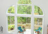 Curved vinyl windows